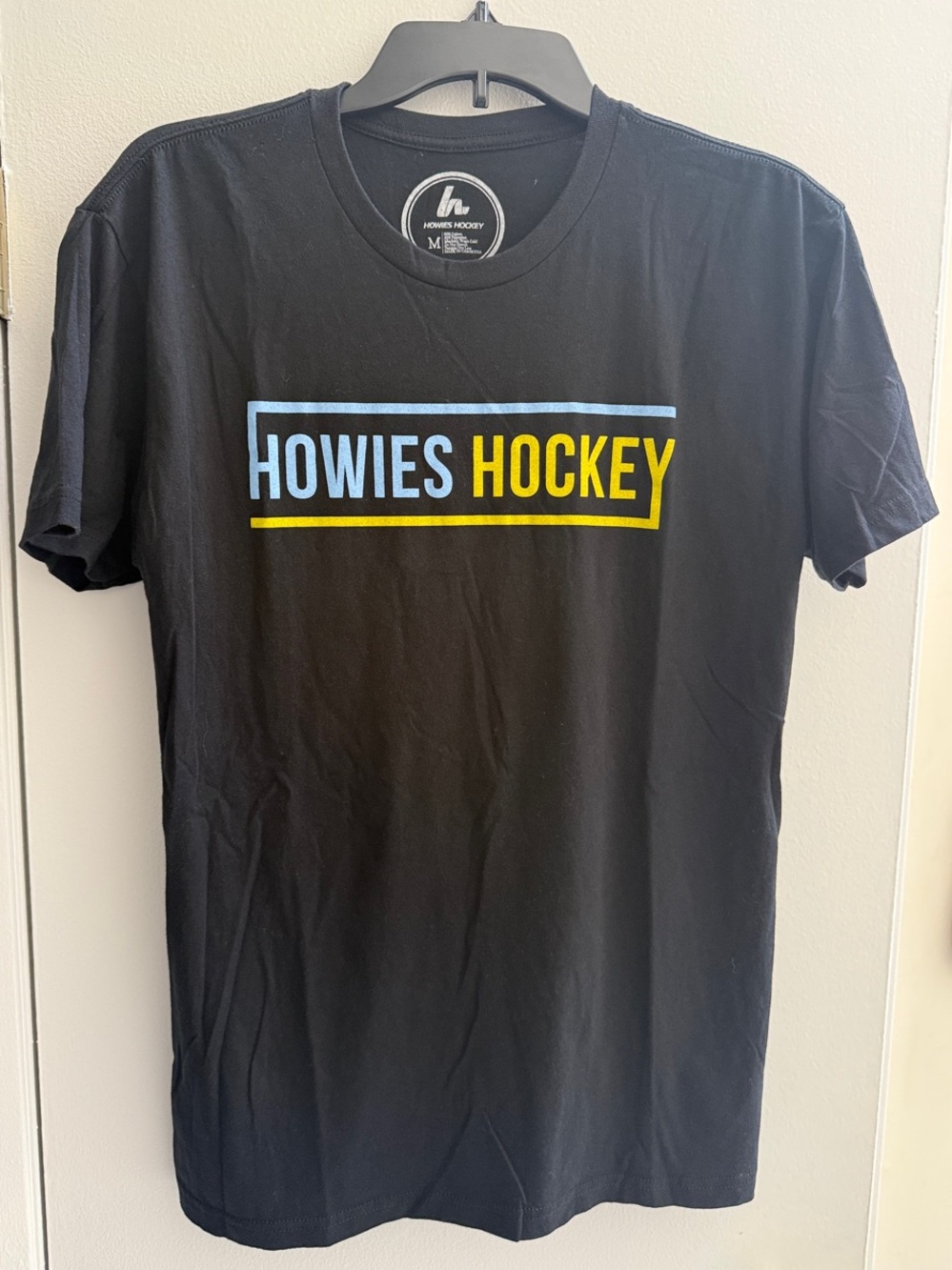 Howies Hockey Unisex Black Graphic T-Shirt